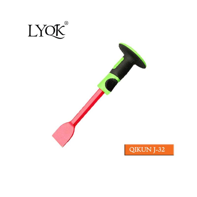 J-24 Plastic Grip Flat Type Cold Chisel
