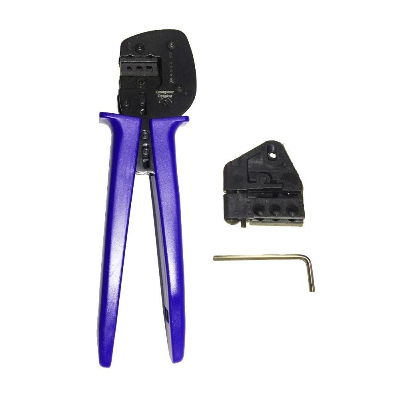 Mc4 Solar Crimping Tool Plier 2.5/4/6mm2 14-10AWG with Jaw for Solar Connector Cable Wire Solar Panel Cable PV System Project Hand Tools