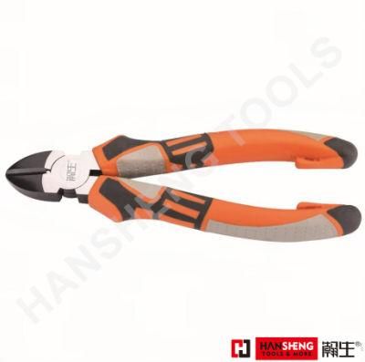 Professional Hand Tool, Diagonal Cutting Pliers, End Cutting Plier, CRV or Carbon Steel