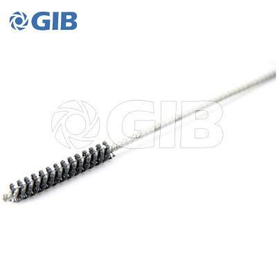 Boron Carbide Cylinder Burrs Removal Tool, Flexible Honing Brush Diameter 7/8&quot;