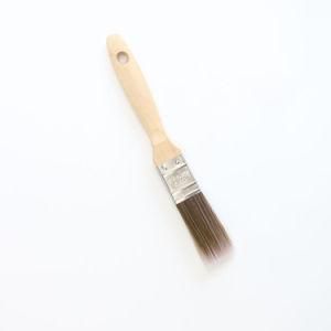 Paint Brush with Flat Wood Handle