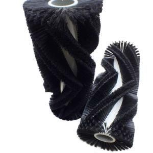Soft Bristles Vegetable Cleaning Brush Nylon Spiral Roller Brush