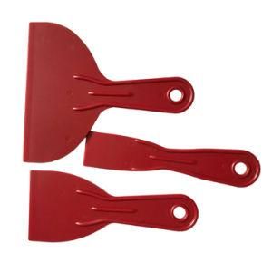 Red Floor Scraper Set Spatula Putty Knife