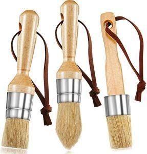 Wax Chalk Natural Nylon Bristles Furniture Paint Brush