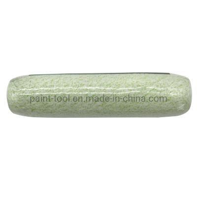 Decorative Patterned Acrylic Soft Fiber Plastic Handle Paint Roller Hand Tool