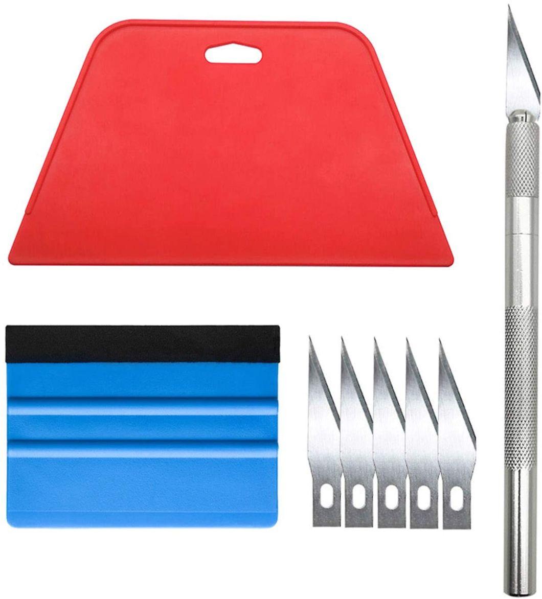 Wallpaper Smoothing Tool Kit for Adhesive Contact Paper Application Window Film Craft Vinyl