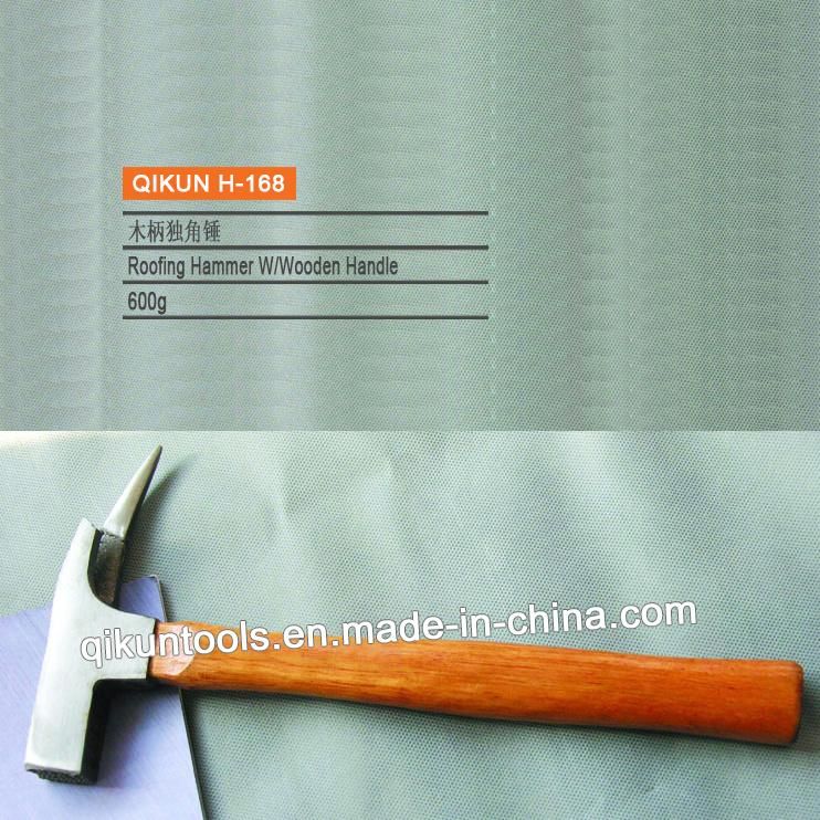 H-163 Construction Hardware Hand Tools Incorporated One Piece Claw Hammer with Rubber Handle