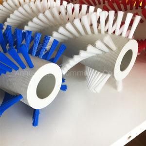 Customized Nylon Cleaning Spiral Solar Panel Cleaning Brushes China