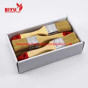 Synthetic Fibre Wooden Handle DIY Painting Paint Brush Set with Box Professional Manufacture
