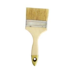 Professional Universal Paint Brush with Nature Wooden Handle Wall Painting Tool Flat Bristle