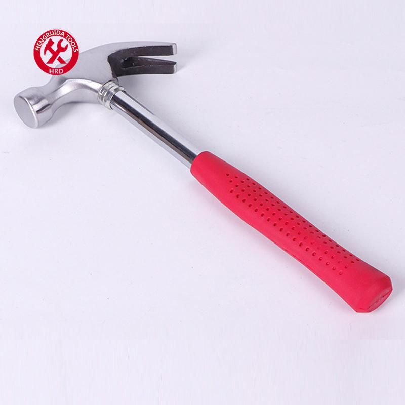 Claw Hammer Steel Pipe Handle Drop Forged
