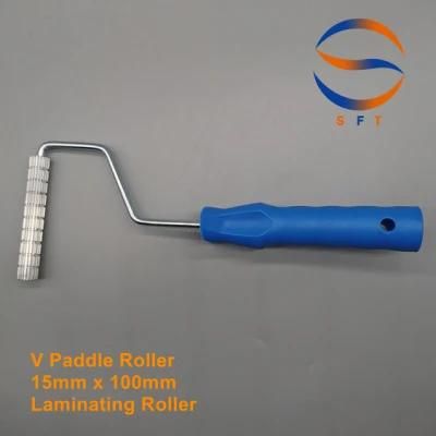 15mm Diameter Aluminum V Paddle Rollers Hand Tools Sets