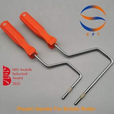 Easy Zinc Plated Quick Change Plastic Handle for Bristle Roller