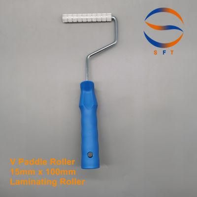15mm Diameter Aluminum V Paddle Roller Paint Roller Brushes
