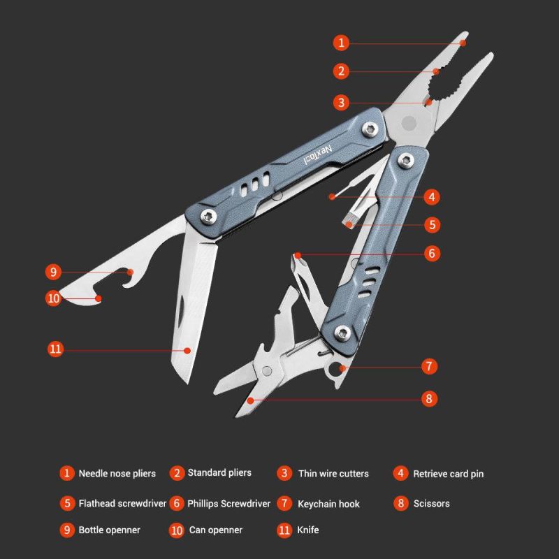 Nextool Keychain Design EDC Mini Pliers Multitool for Outdoor Camping