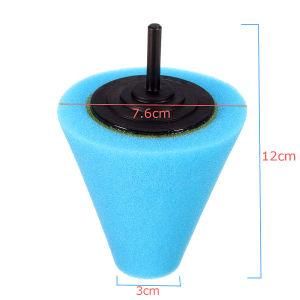 Foam Cone Shaped Buffing Pads for Car Cleaning