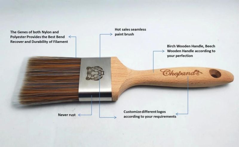 2inch International Professional Woode Handle Paint Brush