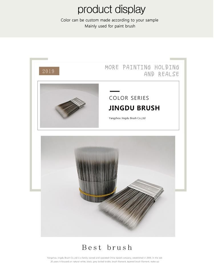 White Coffee Mixture Hollow Tapered Filament Jdfm15