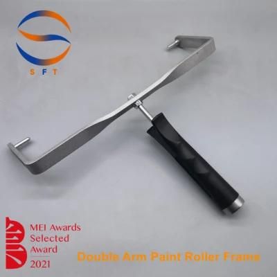 OEM Aluminium Double Arm Paint Roller Handles for Extension Poles