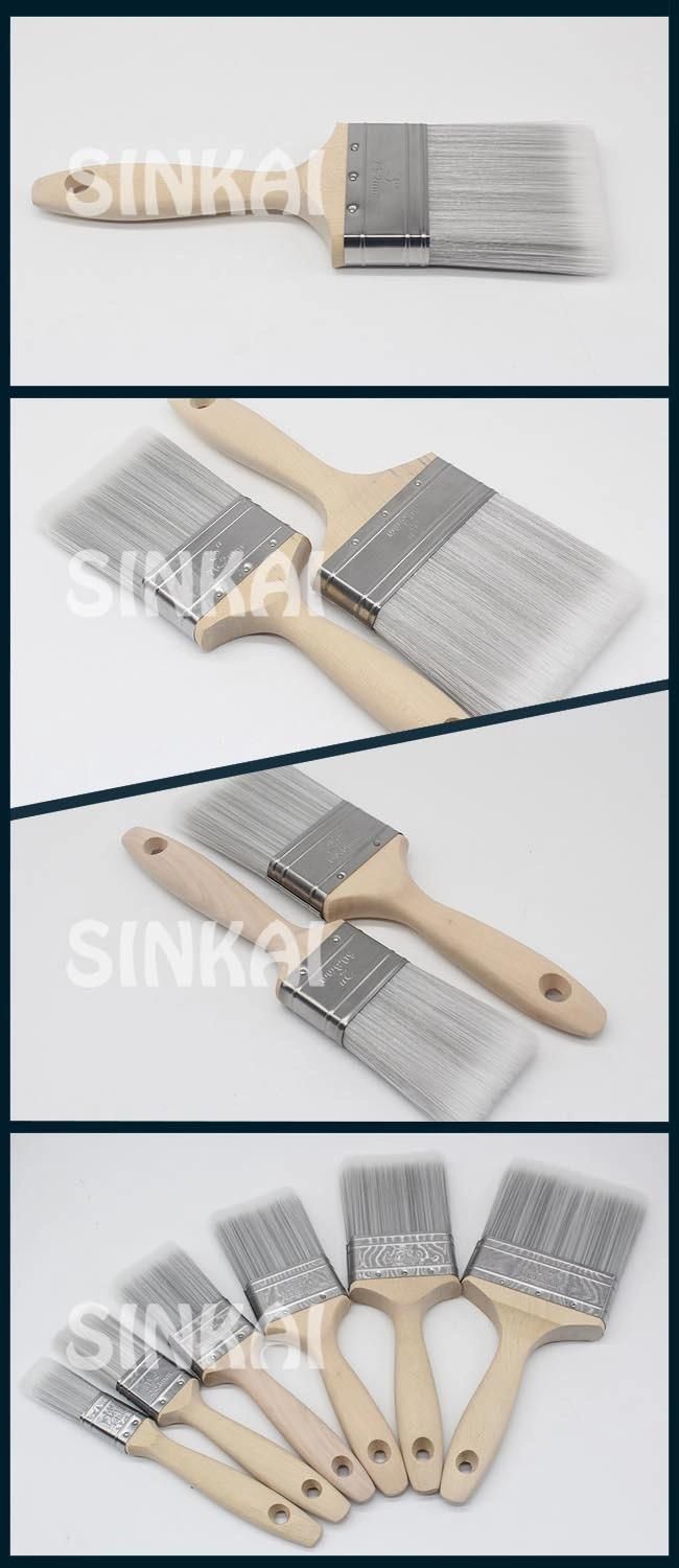 Wooden Handle Wall Paint Brush Cheap Paint Brush