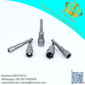 Hotcake Hex Shank Adapter Socket Nut Runner Setter with Strong Magnetic Made in China