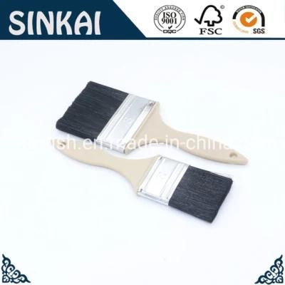 Paint/Painting Brush with White 100% Synthetic Filaments Material