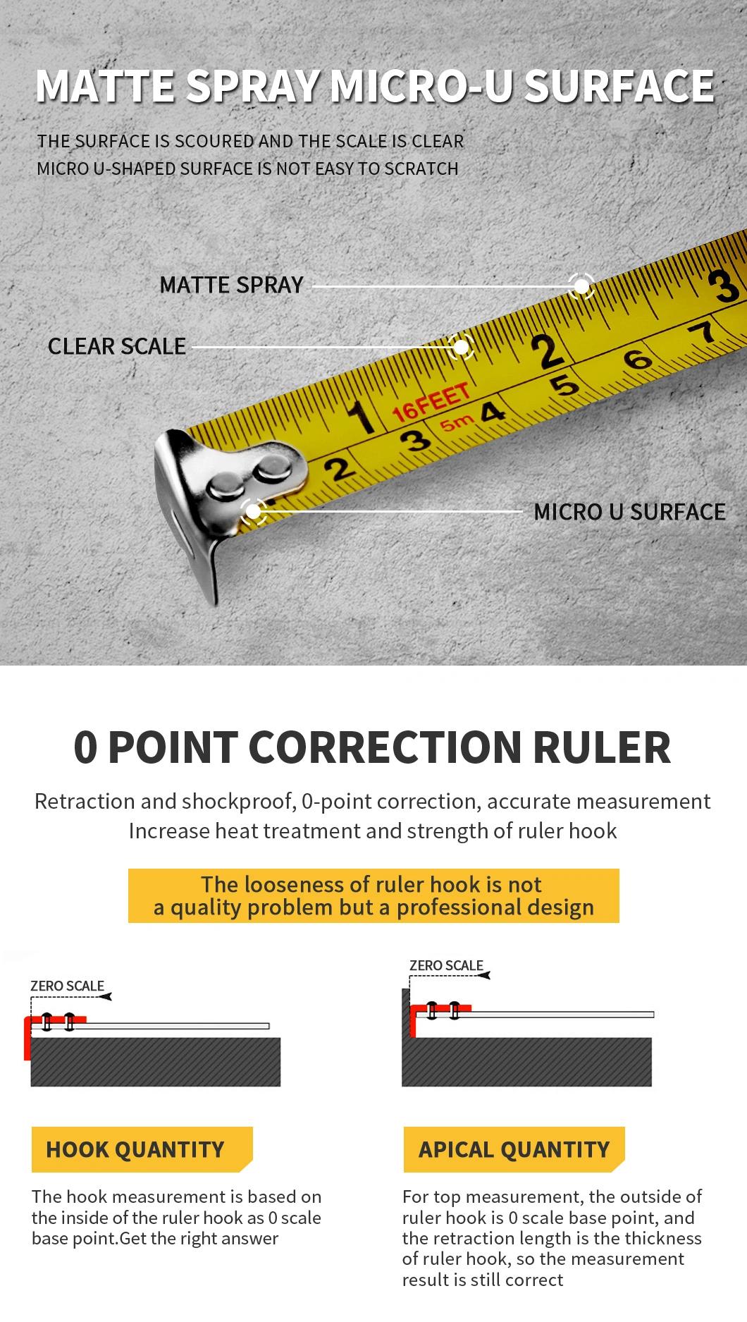 Behappy High Quality Rbs Material Tape Measure