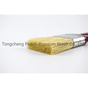 Bristle Brush Wire Red Wooden Handle Paint Brush