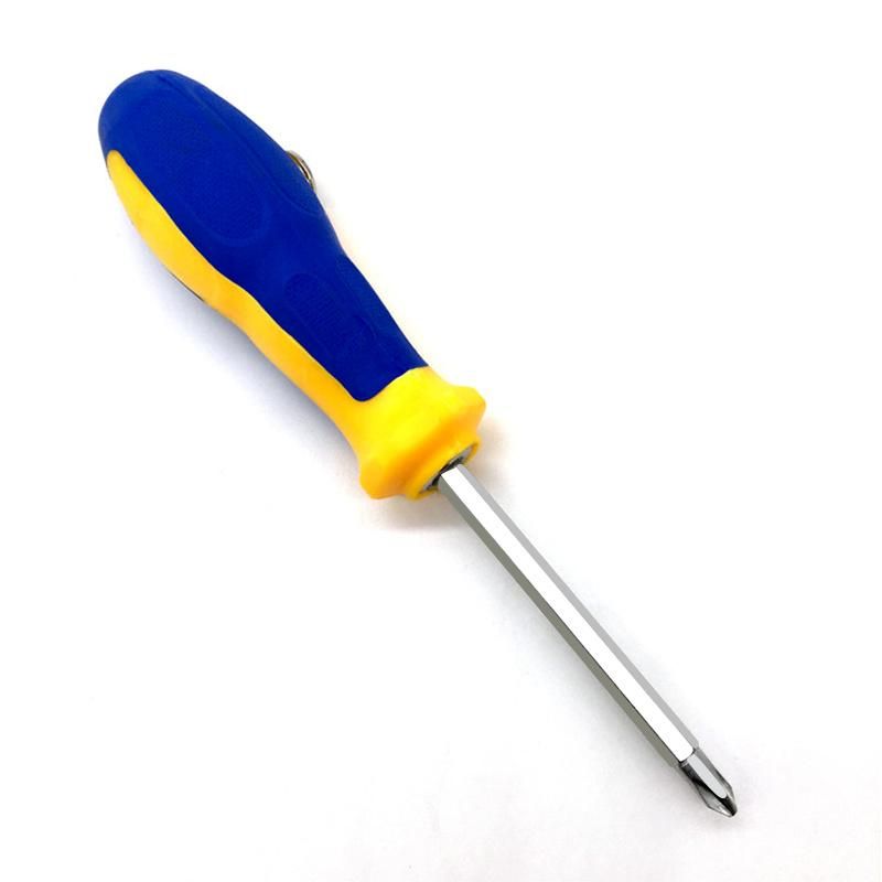 Professional Magnetic Hand Tools Cr-V Flat Slotted Screwdriver
