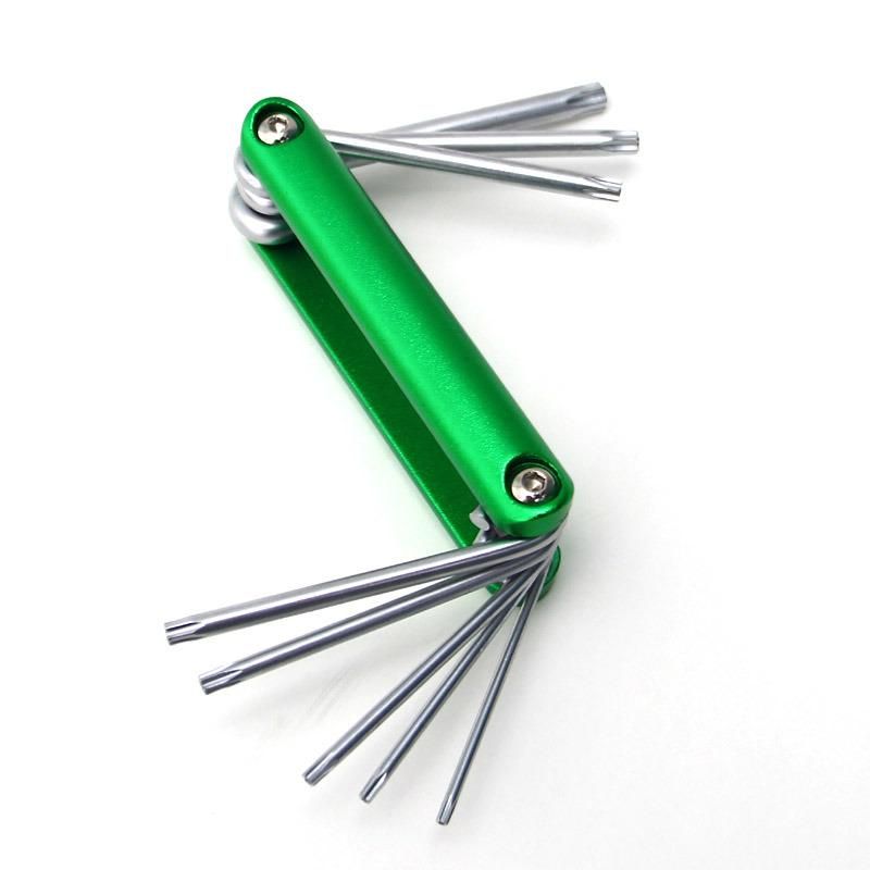 Folding Hex Wrench Metal Metric Allen Wrench Set