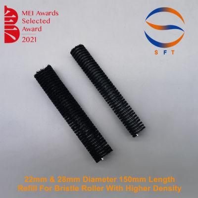 6 Inch Length Bristle Roller Refills with Higher Denstiy