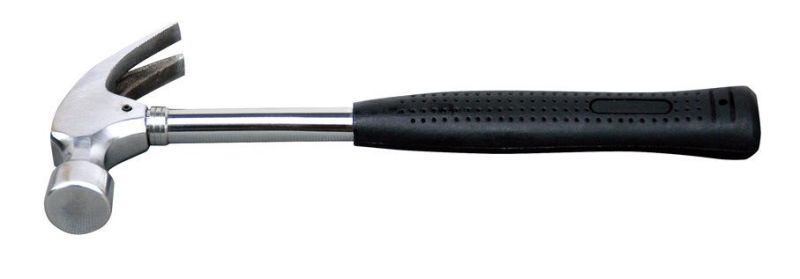 Claw Hammer with Steel Pipe Handle