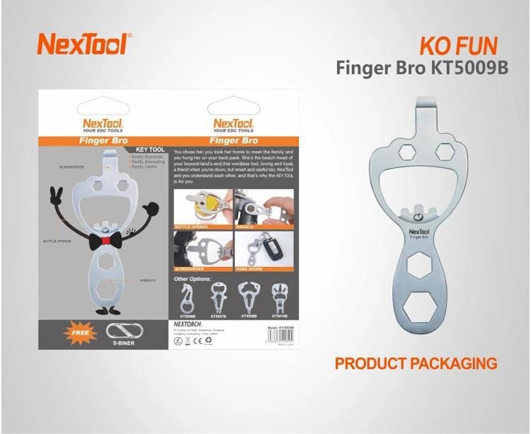 Nextool Muti Functional Wrench EDC Tool with Bottle Opener Screwdrivers