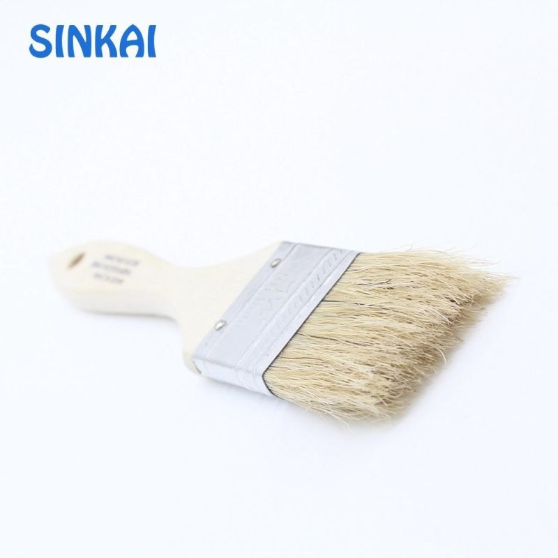 Professional Bristle Hair Wood Handle Paint Brush