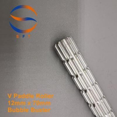 12mm Diameter Aluminium Paddle Roller Construction Tools Sets