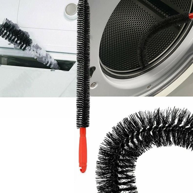 Chimney Brush Dryer Pipe Brush Cleaning Brush Inner Wall Pipe Range Hood Cleaning Brush Set