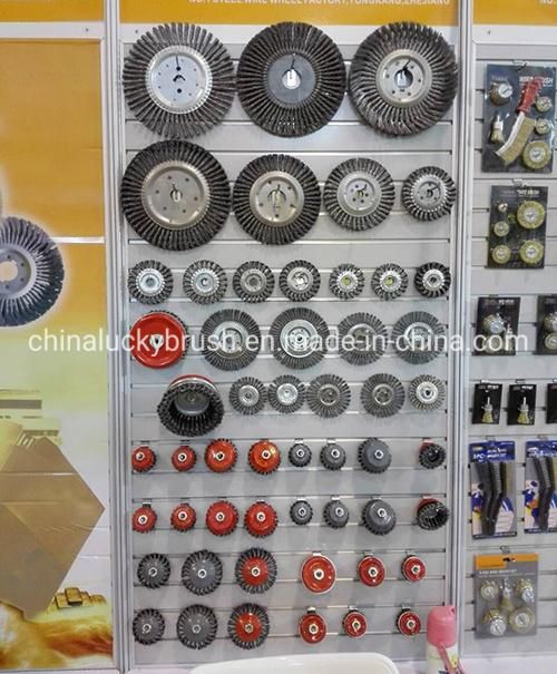 4inch Steel Wire Knotted Wheel Brush with M14X2 (YY-641)