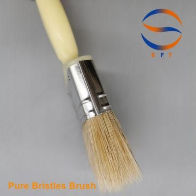 Discount Solvent Resistant White Bristle FRP Laminating Paint Brushes Manufacturer