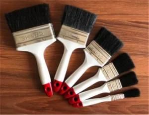 Wood Handle Paint Brush with Synthetic and Pure Bristle Mix