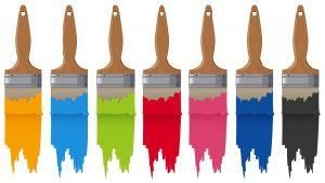 Face Paint Brush Use in Clean House