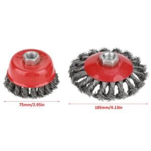 Stainless Steel Wire Cup Brush Twisted in Wire Brush