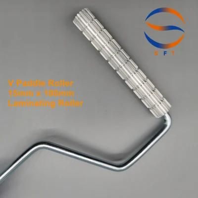 15mm Diameter Aluminum Slotted V Paddle Rollers Tool Sets