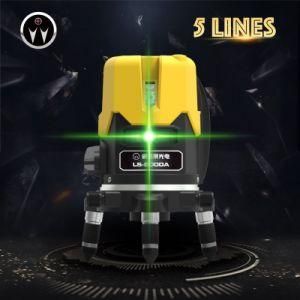 5 Line Green Land Self Digital Beam Cross Multi Laser Level