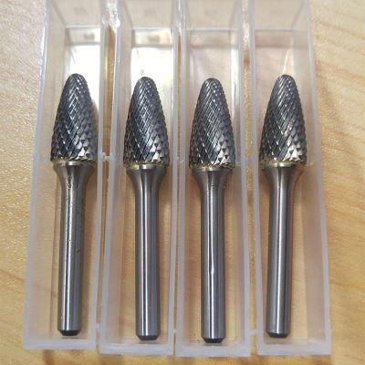 Solid Tungsten Cutting Tools F Type Carbide Burr for Deburring