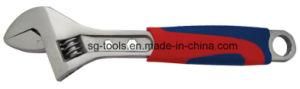 Adjustable Wrench with Nonslip ABS/TPR Handle
