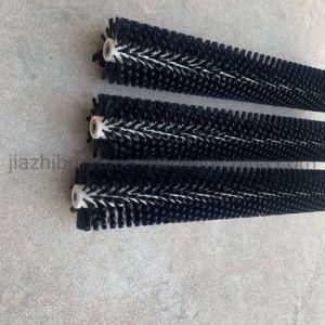 China Industrial Fruit Roller Cleaning Brush Spiral Nylon Brush
