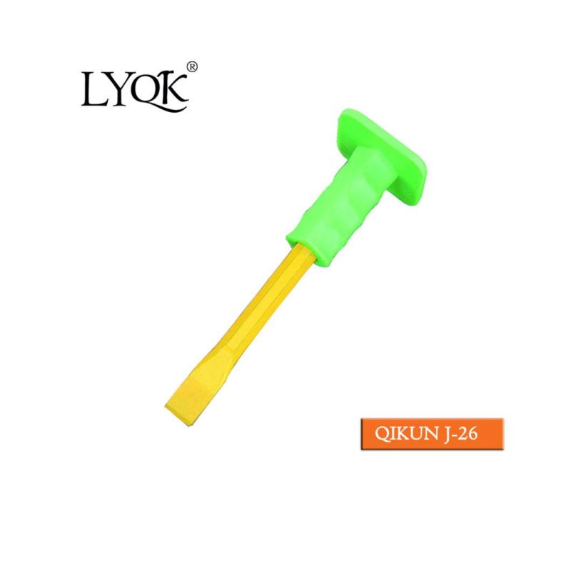 J-24 Plastic Grip Flat Type Cold Chisel
