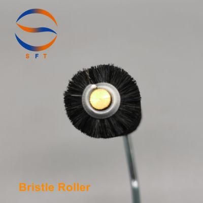 Customized 28mm Diameter Black Color Bristle Roller Brushes for GRP