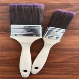 Paint Brushes Synthetic Pure Bristle Mix Wood Handle Export EU