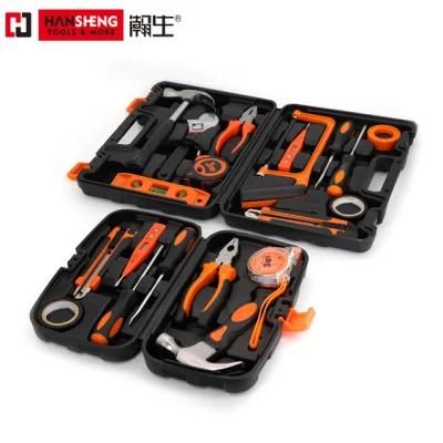 Professional Tools, Plastic Toolbox, Combination, Sets, Gift Tools, Made of Carbon Steel, CRV, Polish, Pliers, Wire Clamp, Hammer, Wrench, Snip